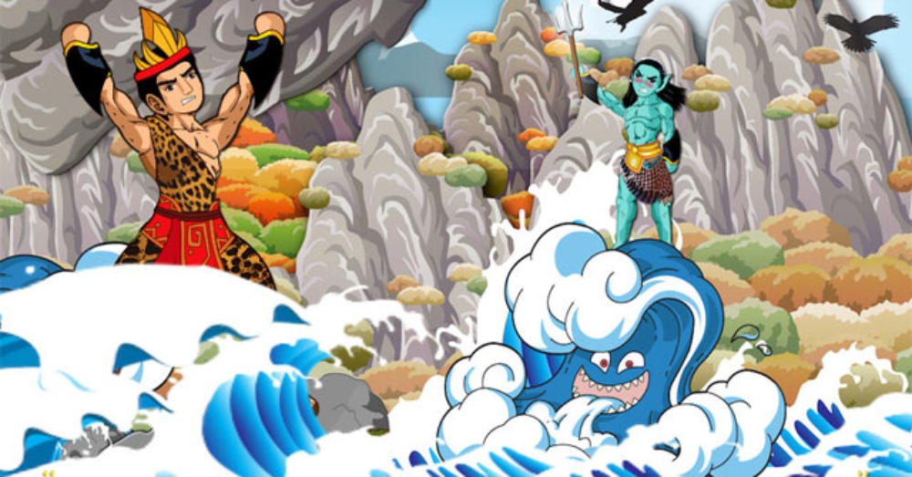 truyen son tinh thuy tinh - 7 Awesome Tales of Vietnamese Mythology, Folklore, and Legends