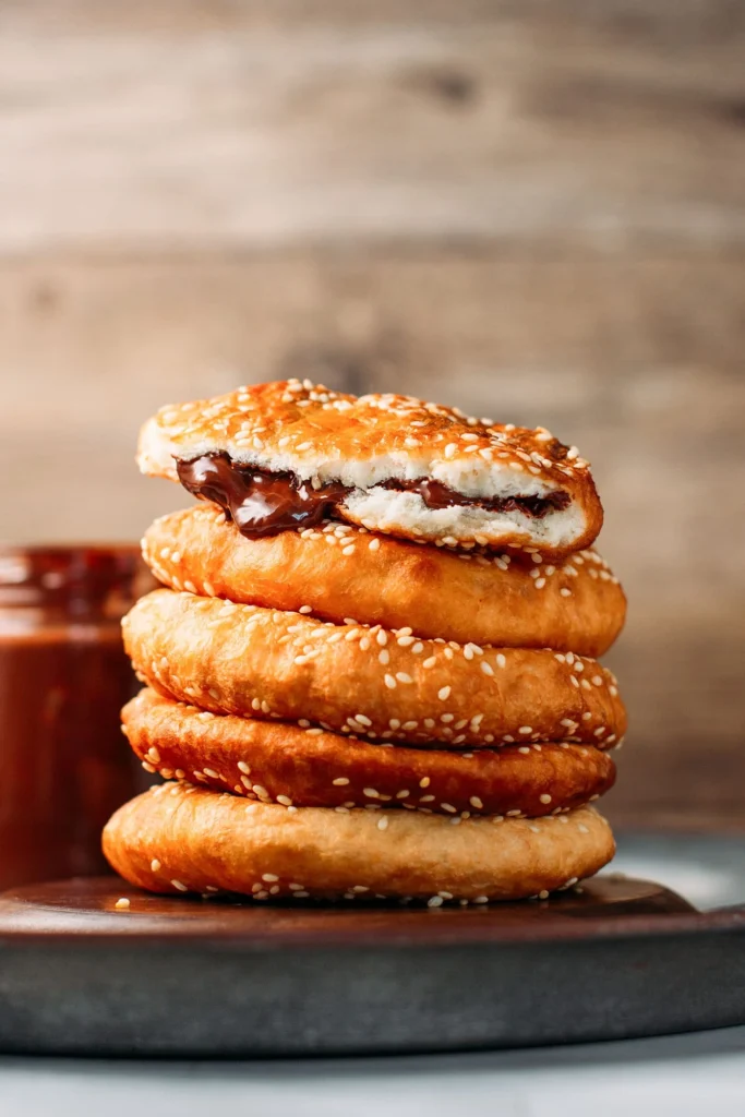 10 Delicious Vietnamese Desserts and Candy 5 super tender hollow sesame brioche vietnamese inspired vegan 4 - 10 Delicious Vietnamese Desserts and Candy