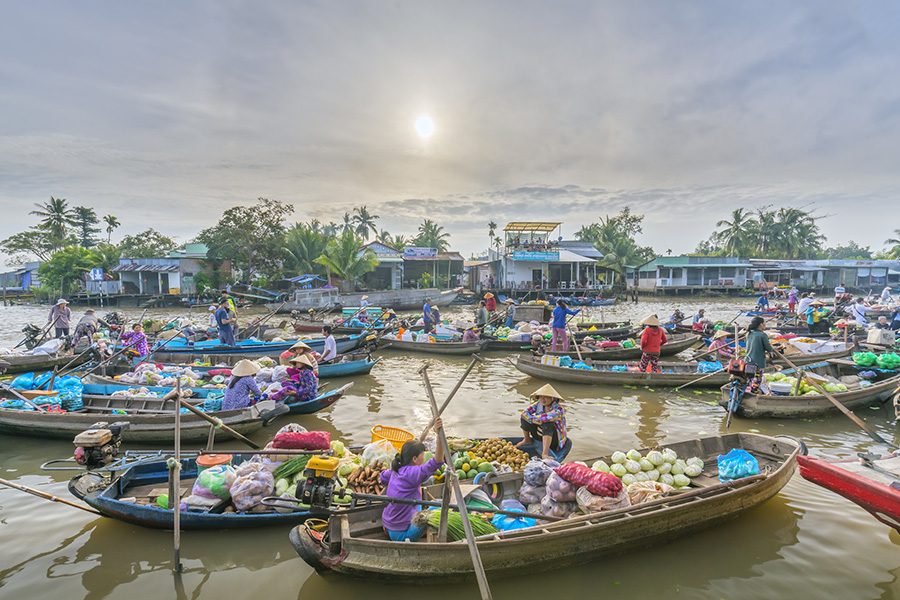 Cai Rang Floating Market