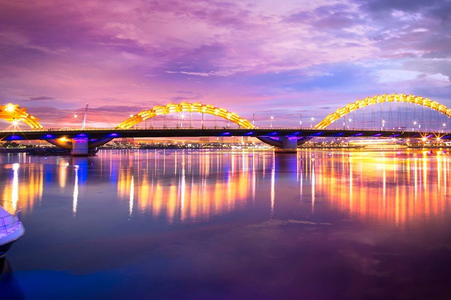 Dragon Bridge Da Nang City - Central Vietnam