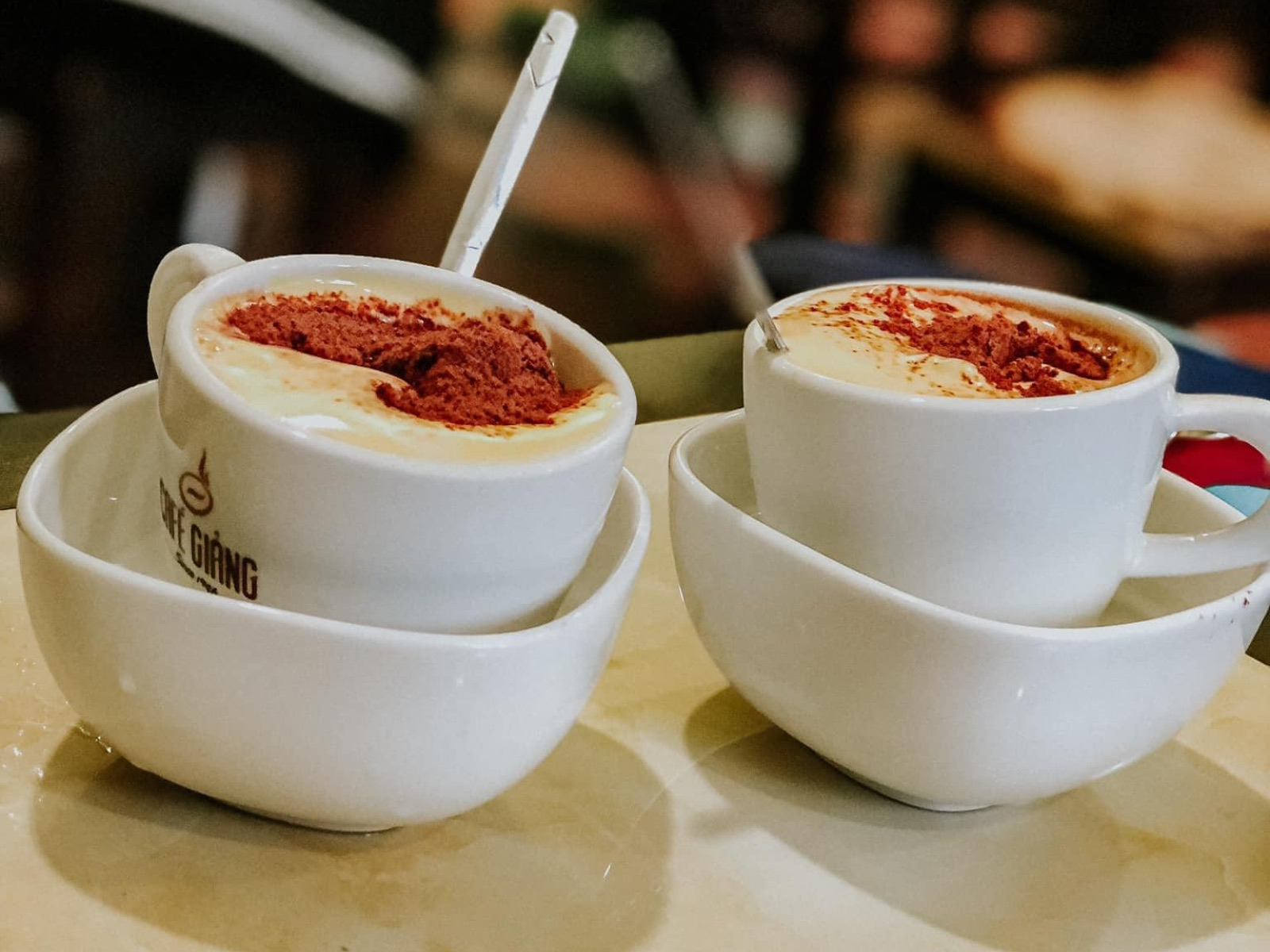 Ca Phe Trung - Egg Coffee 2 Egg coffee