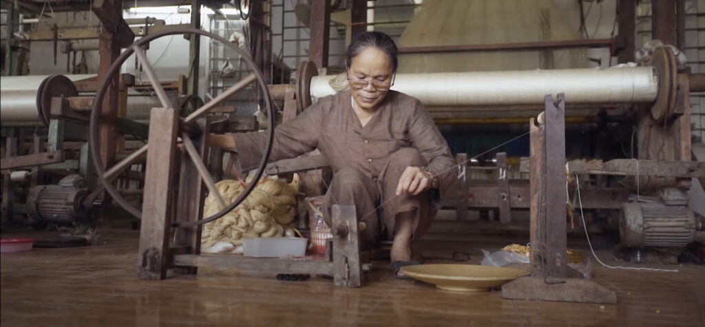 lotus silk in mekong