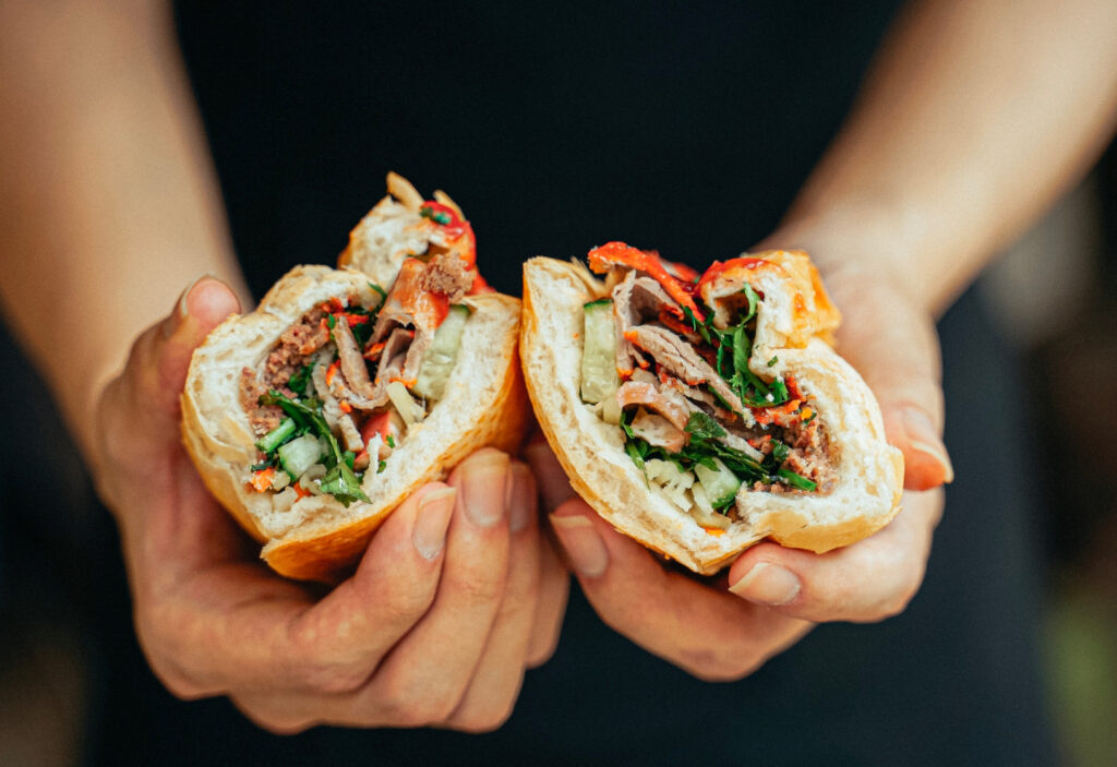 banh mi hong mai