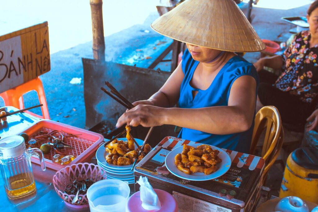 street food in vietnam