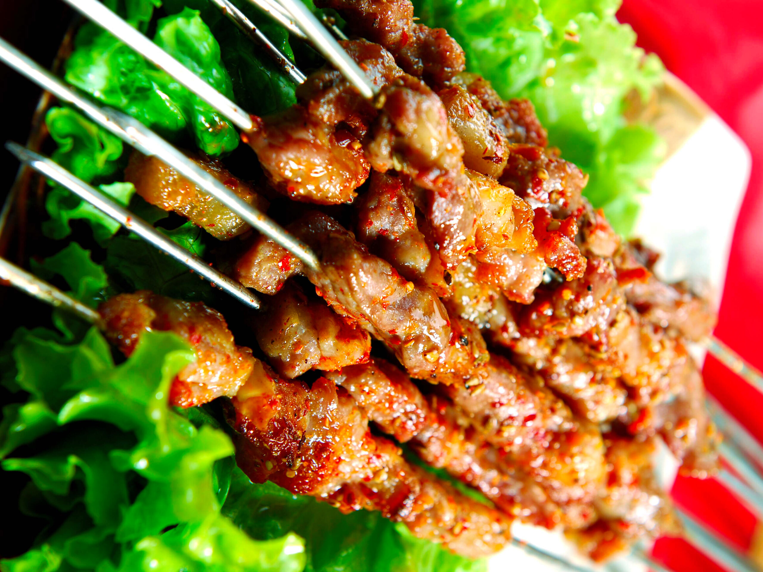 Thit Xien Nuong 9 thit xien nuong