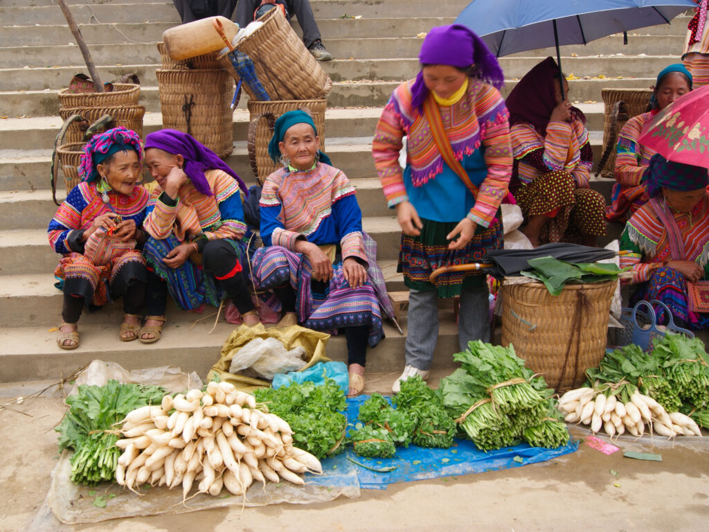 A lively traditional Cho Phien in Northwest Vietnam
