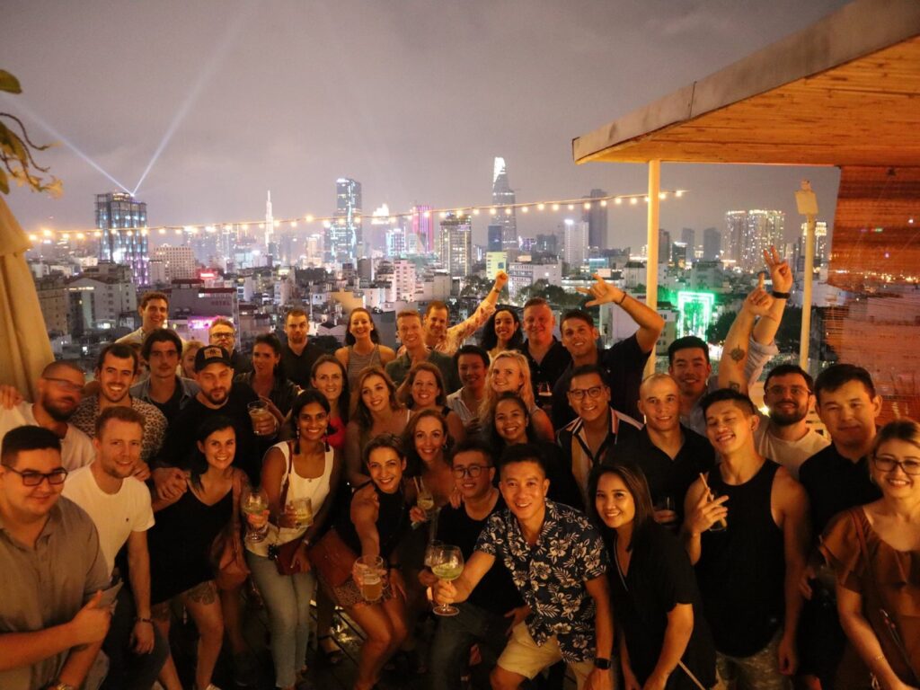 12 Spectacular Rooftop Bars in Saigon 20 banana mama rooftop bar