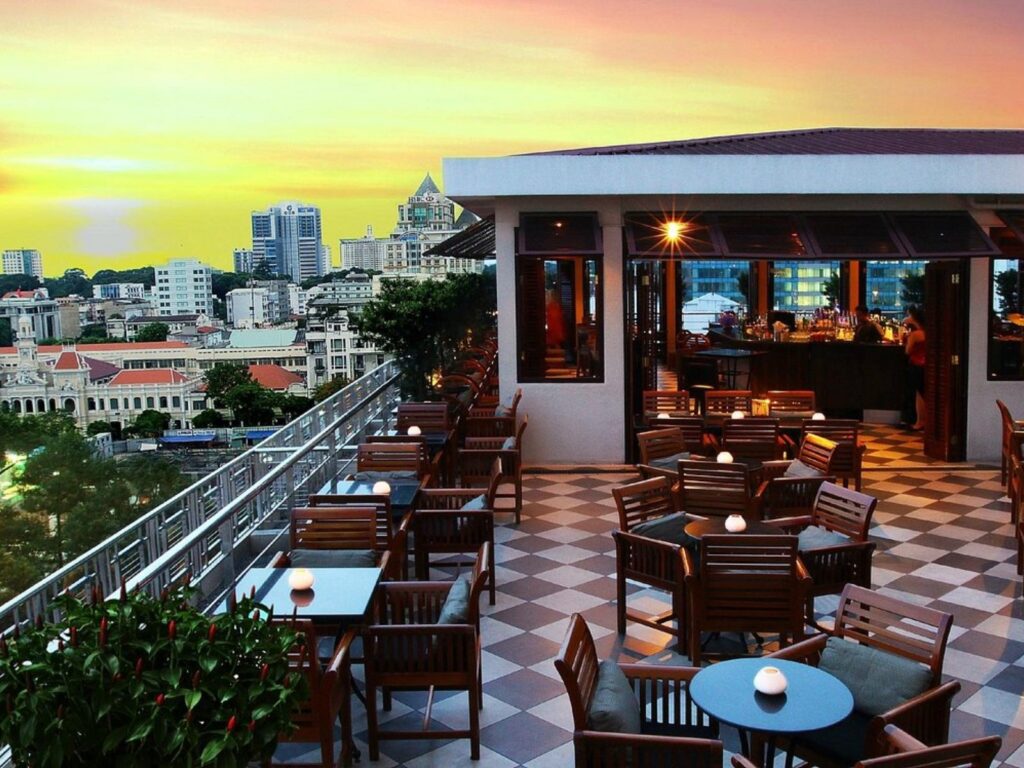 12 Spectacular Rooftop Bars in Saigon 23 saigon saigon rooftop bar