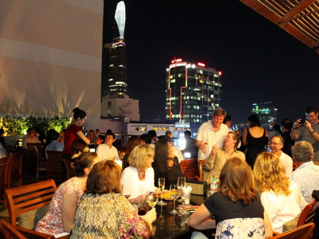 12 Spectacular Rooftop Bars in Saigon 22 saigon saigon rooftop bar
