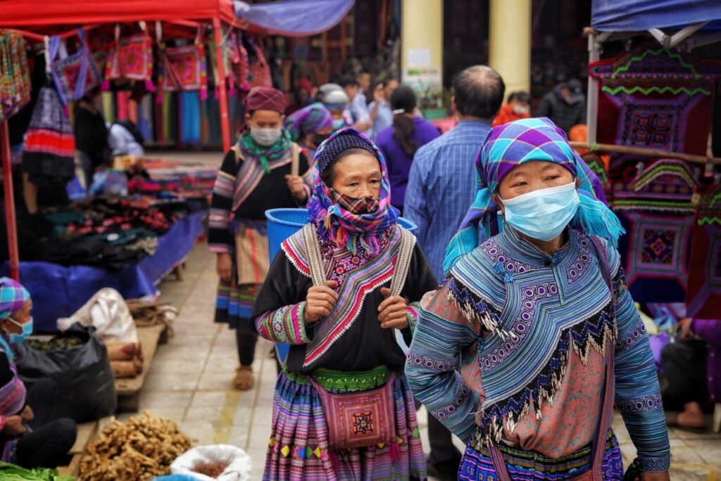 Sapa market in Lao Cai region. Phot by VIA Ambassador Luke 2 - What To Do In North Vietnam: Navigate Your Dream Itinerary