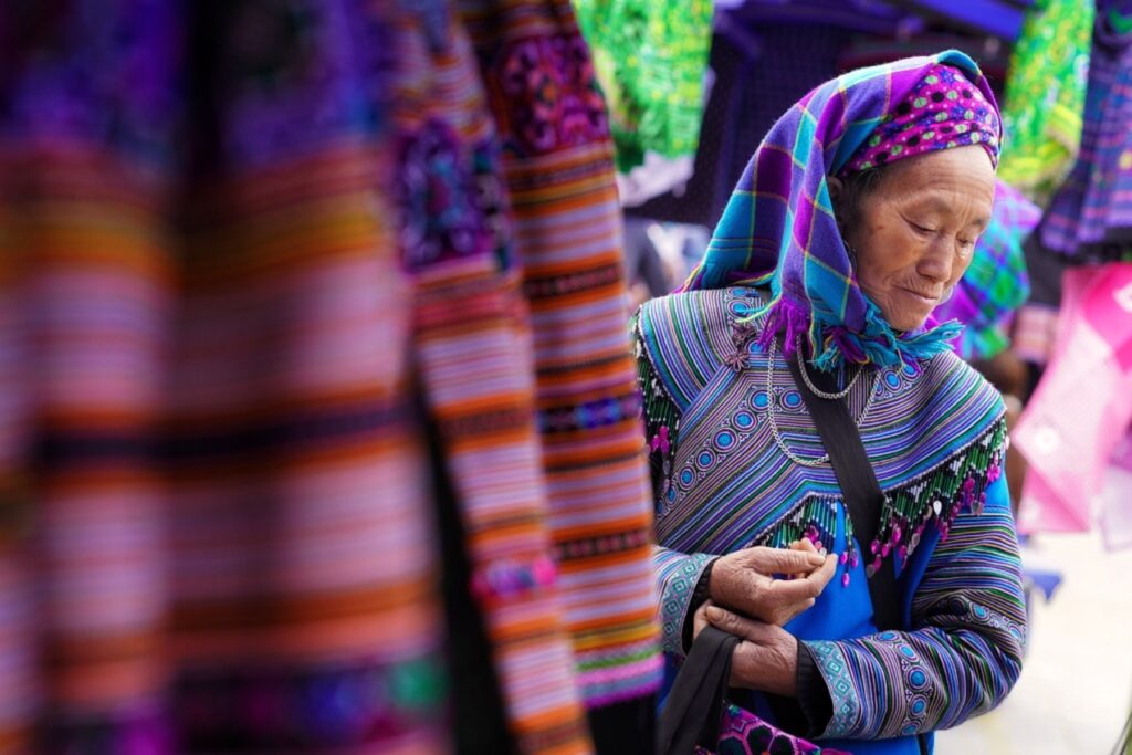 Sapa market in Lao Cai region. Phot by VIA Ambassador Luke1 - What To Do In North Vietnam: Navigate Your Dream Itinerary