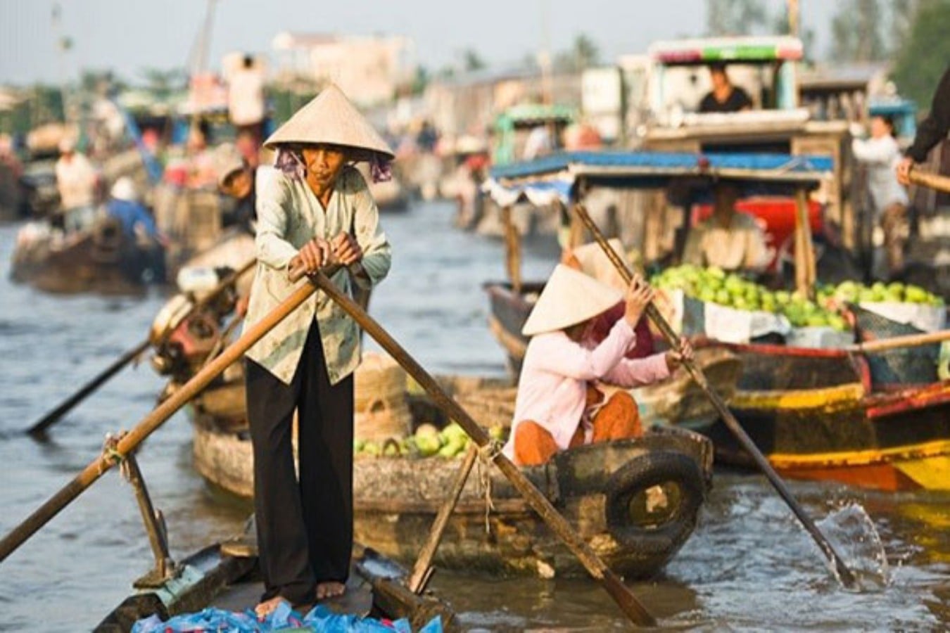 cai rang floating market 2 - Things To Do In Mekong Delta