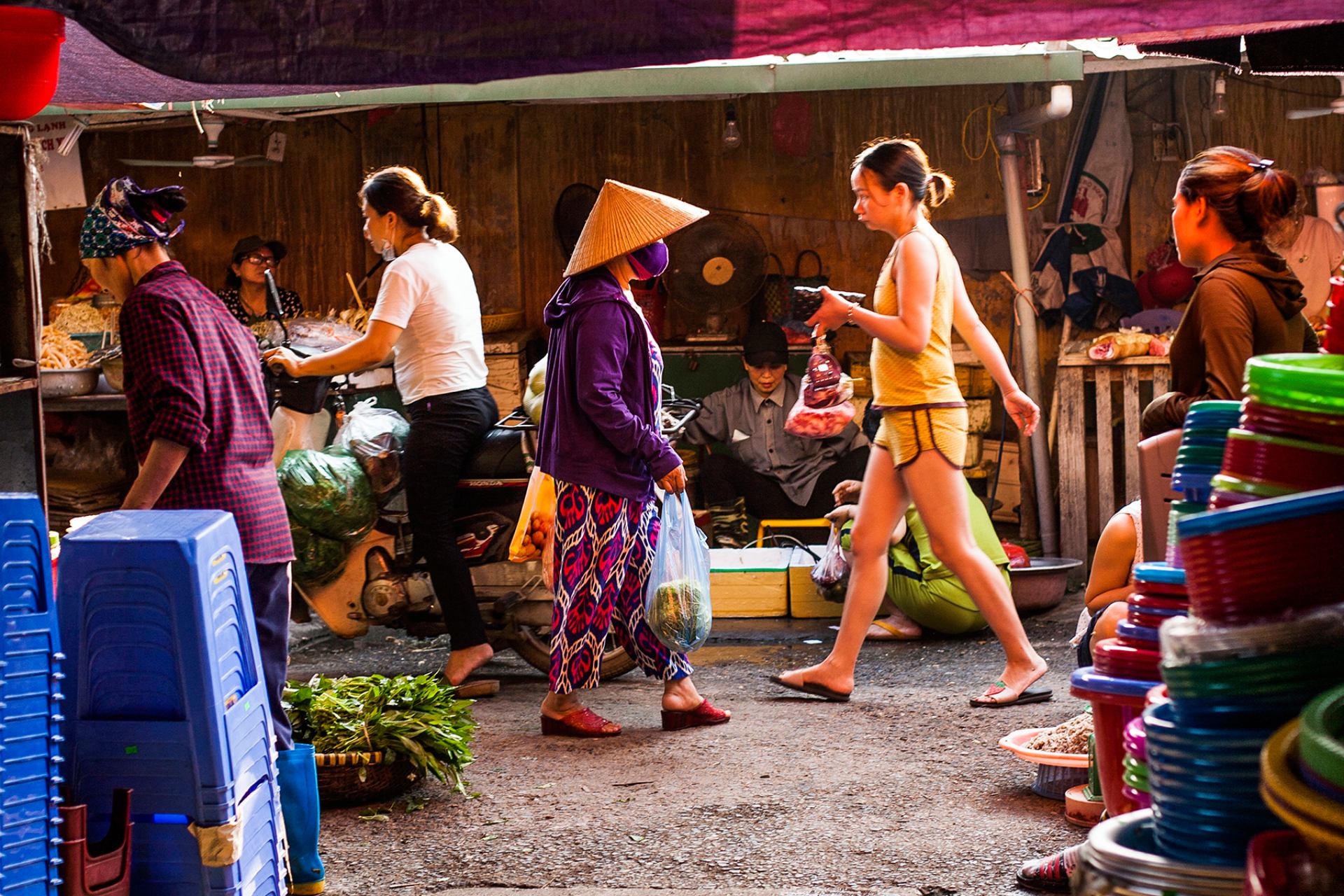 local market - Northern Vietnam