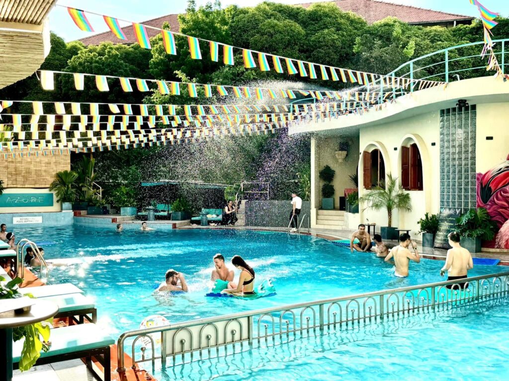 Azure Pool and Bar5 - Inclusive Vibes and Electric Energy: Top 7 Gay Bars Redefining Nightlife in Saigon