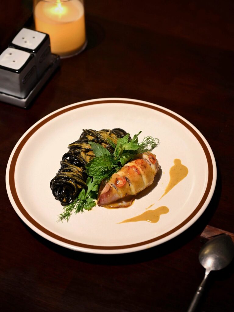 NP Bistro Squid Rocket Pasta - Restaurants And Romantic Things To Do In Ho Chi Minh City - Voted by Vietnam Is Awesome Community