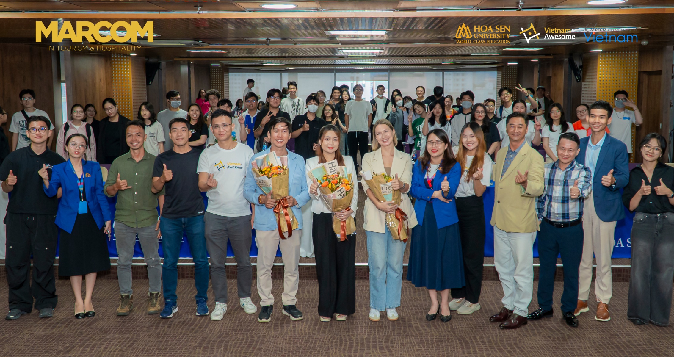 1 1 - Successful MarCom Workshop at Hoa Sen University With Over 100 Students