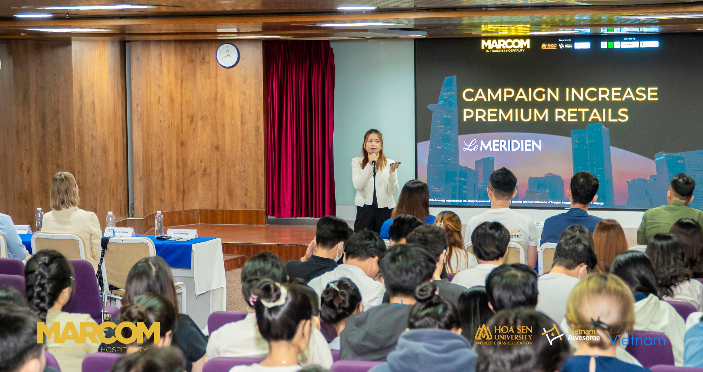 5 - Successful MarCom Workshop at Hoa Sen University With Over 100 Students