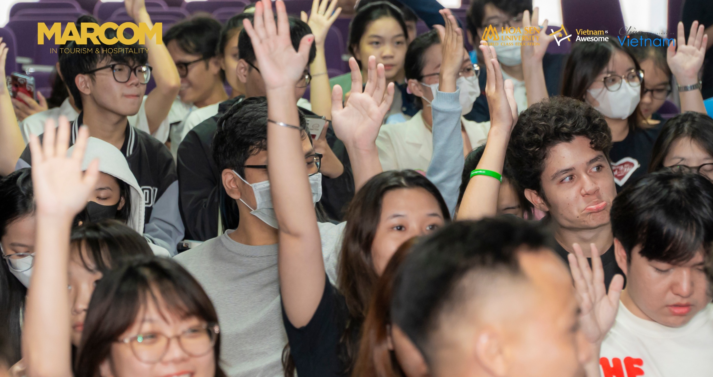 8 - Successful MarCom Workshop at Hoa Sen University With Over 100 Students