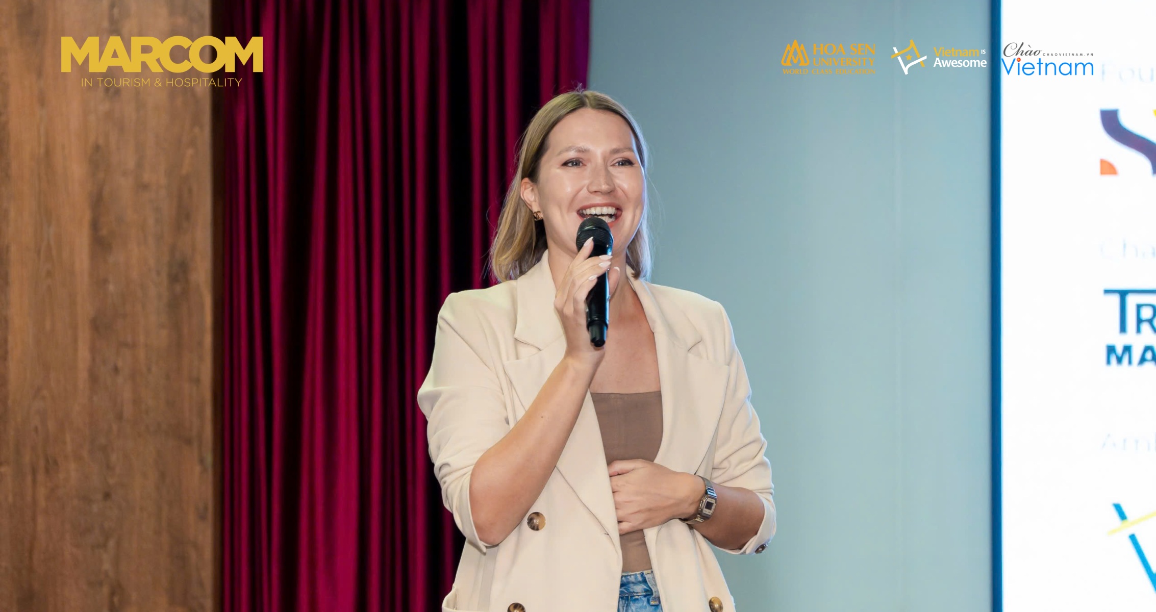 natalya 1 - Successful MarCom Workshop at Hoa Sen University With Over 100 Students