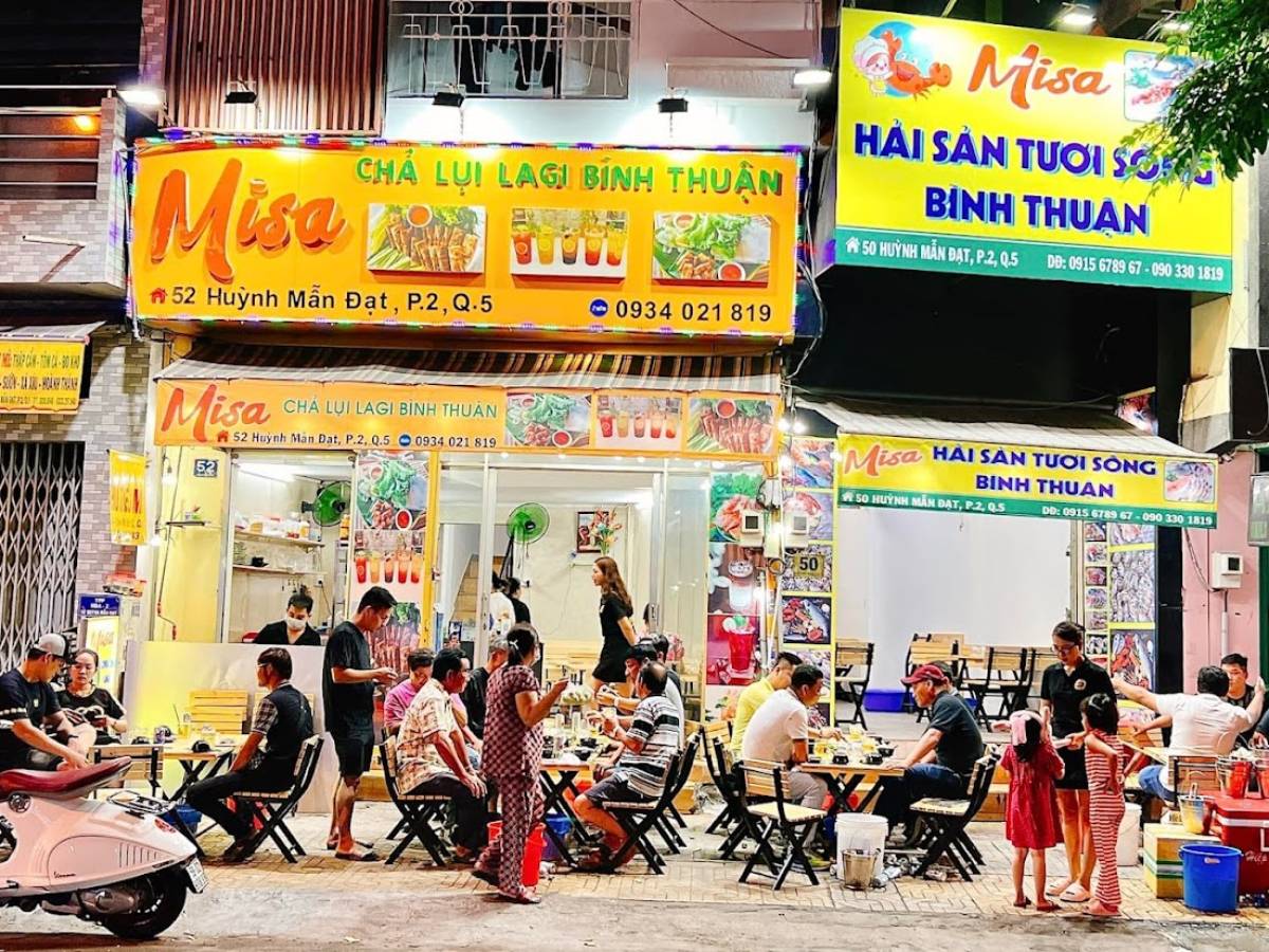 misa storefront - A Guide to the Best Seafood Restaurants in Ho Chi Minh City