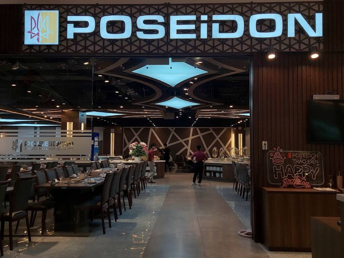 poseidon storefront - A Guide to the Best Seafood Restaurants in Ho Chi Minh City